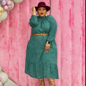 A new day print dress